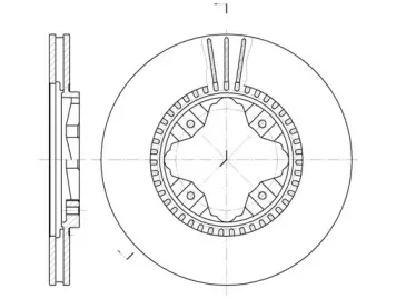 Тормозной диск WOKING купить