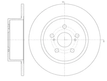 Тормозной диск WOKING купить