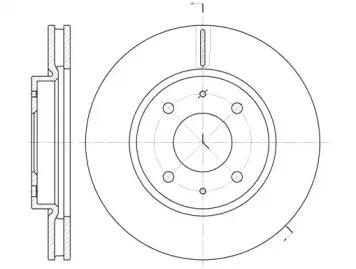 Тормозной диск WOKING купить