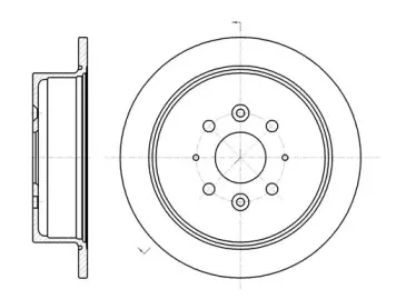 Тормозной диск WOKING купить