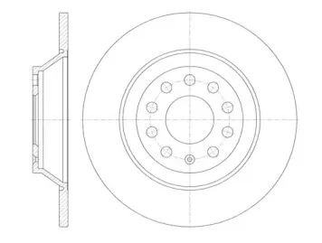 Тормозной диск WOKING купить
