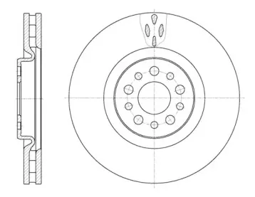 Тормозной диск WOKING купить