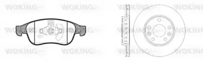 Комплект тормозов, дисковый тормозной механизм WOKING купить