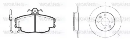 Комплект тормозов, дисковый тормозной механизм WOKING купить
