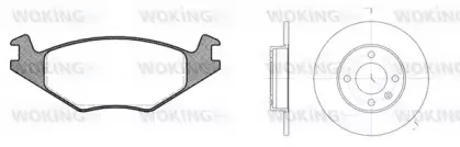 Комплект тормозов, дисковый тормозной механизм WOKING купить