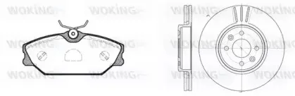 Комплект тормозов, дисковый тормозной механизм WOKING купить