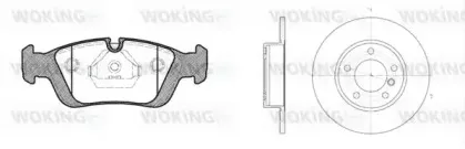 Комплект тормозов, дисковый тормозной механизм WOKING купить