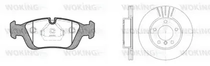 Комплект тормозов, дисковый тормозной механизм WOKING купить