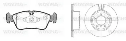 Комплект тормозов, дисковый тормозной механизм WOKING купить