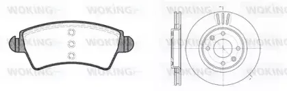 Комплект тормозов, дисковый тормозной механизм WOKING купить