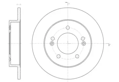 Тормозной диск WOKING купить