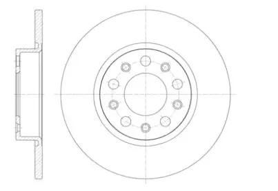 Тормозной диск WOKING купить