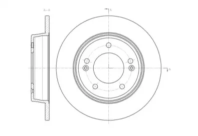 Тормозной диск WOKING купить