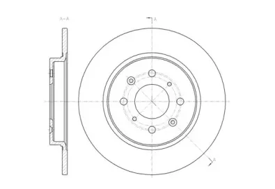 Тормозной диск WOKING купить