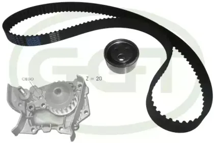Водяной насос + комплект зубчатого ремня GGT купить