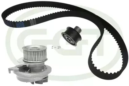 Водяной насос + комплект зубчатого ремня GGT купить