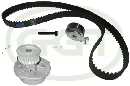 Водяной насос + комплект зубчатого ремня GGT купить