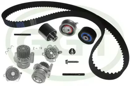 Водяной насос + комплект зубчатого ремня GGT купить