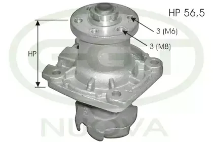 Водяной насос GGT купить