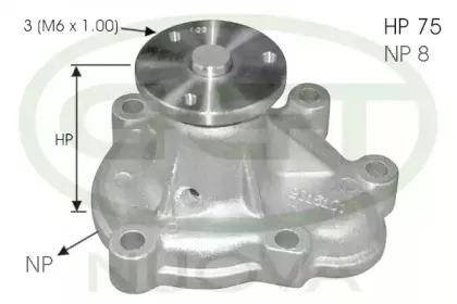 Водяной насос GGT купить