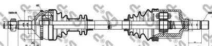 Приводной вал GSP купить