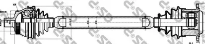 Приводной вал GSP купить