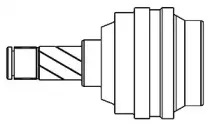 Шарнирный комплект, приводной вал GSP купить