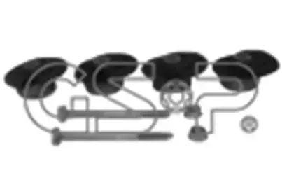 Комплект подшипника, балка моста GSP купить
