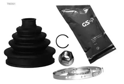 Комплект пылника, приводной вал GSP купить
