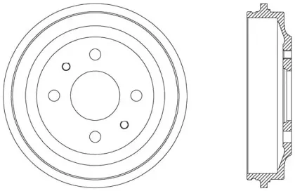 Тормозной барабан OPEN PARTS купить