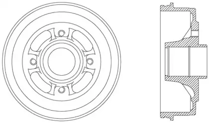 Тормозной барабан OPEN PARTS купить