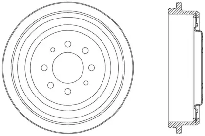 Тормозной барабан OPEN PARTS купить