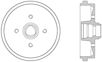 Тормозной барабан OPEN PARTS купить
