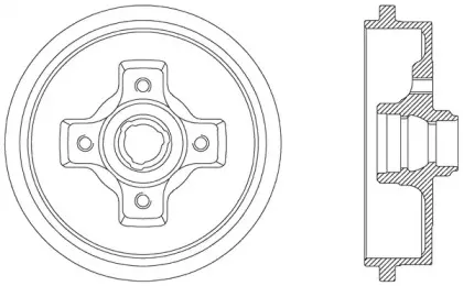 Тормозной барабан OPEN PARTS купить