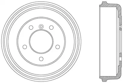Тормозной барабан OPEN PARTS купить