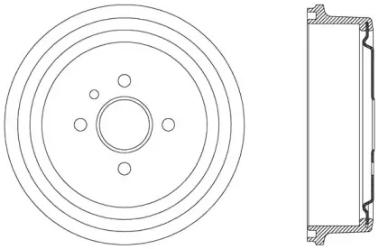 Тормозной барабан OPEN PARTS купить