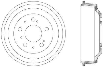Тормозной барабан OPEN PARTS купить