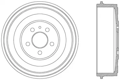 Тормозной барабан OPEN PARTS купить