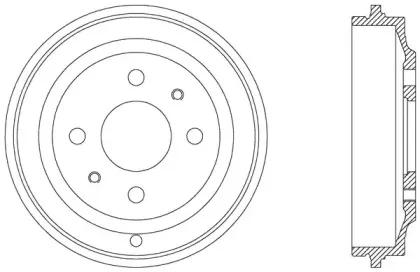 Тормозной барабан OPEN PARTS купить