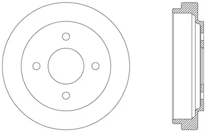 Тормозной барабан OPEN PARTS купить
