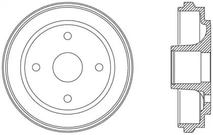 Тормозной барабан OPEN PARTS купить