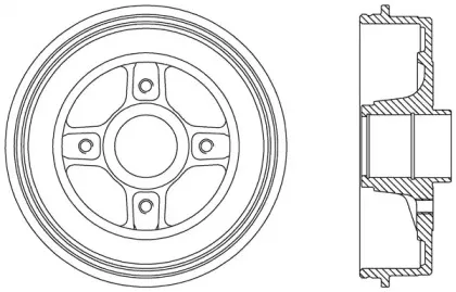 Тормозной барабан OPEN PARTS купить