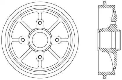 Тормозной барабан OPEN PARTS купить