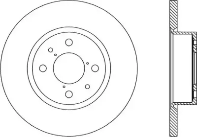 Тормозной диск OPEN PARTS купить