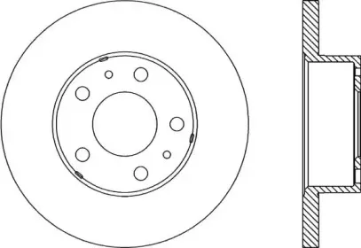Тормозной диск OPEN PARTS купить