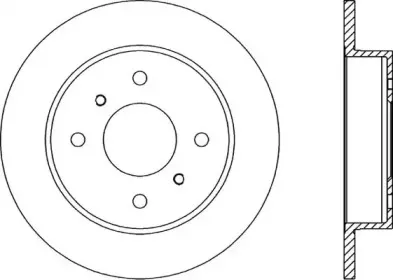 Тормозной диск OPEN PARTS купить