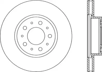 Тормозной диск OPEN PARTS купить
