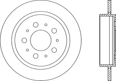 Тормозной диск OPEN PARTS купить