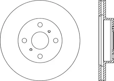 Тормозной диск OPEN PARTS купить