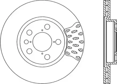 Тормозной диск OPEN PARTS купить